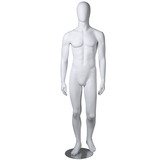 Mannequin homme, finition mate
