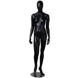 Mannequin femme, finition mate, bras le long du corps