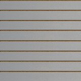 Panneaux rainurés Gris, entraxe 15 cm