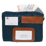 Pochette caisse à soufflet