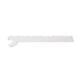 Console inclinable pour tablettes tôle L 37 cm blanc