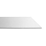 Tablettes droites en verre trempé