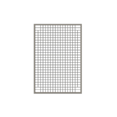 Grille avec cadre renforcé