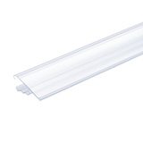 Porte-étiquettes plastique - Ligne Store blanc pas de 25 mm