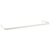 Barre de penderie déportée  accroches pas de 50 mm