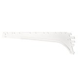 Console inclinable pour tablettes tôle pas de 25 mm - Ligne Store blanc pas de 25 mm