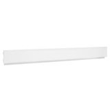 Fond tôle multi-lames, pas de 25 mm - Ligne Store blanc pas de 25 mm