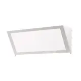 Bandeau d'en-tête incliné + plexi accroches pas de 25 mm