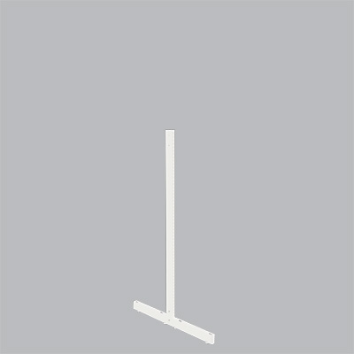 Piètement 2 faces double perforation, pas de 25 mm