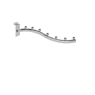 Bras incliné 6 picots