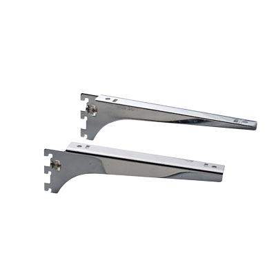 Consoles équerres chromées