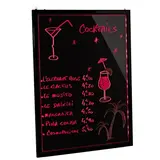 Tableau lumineux avec éclairage par LED