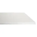 Tablette droite laquée blanche haute brillance L60 cm x P40 cm ép.38 mm