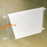 Plexi porte-affiches