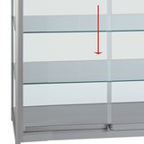 Etagère en verre pour vitrine 86,3 x 45,2 cm