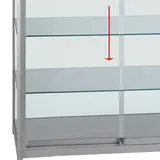 Etagère en verre pour vitrine 86,3 x 45,2 cm