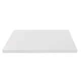 Plateau de table carré blanc 70 x 70 cm