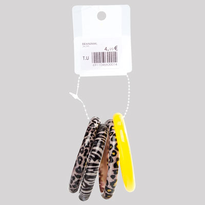 Lien manuel antivol à billes serrage fixe 175 mm polypropylène - Boîte de 1000