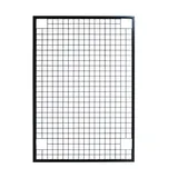 Grille avec cadre renforcé