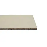 Tablette bois aggloméré brut 100 x 40 cm, ép. 18 mm - Lot de 2