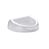 Mini support incliné pour tablette et ordinateur portable transparent ø 14,5 x H 5,5 cm