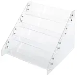 Présentoir plexi 4 niveaux 31 x 28 x 29 cm - Présentoir de comptoir