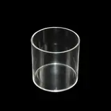 Bac de présentation rond PMMA ø 15 x H 15 cm - Vitrine tube plexi - Bac cylindrique