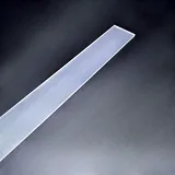 Panneau frontal acrylique pour tablette métallique - Butée frontrale L 98,8 x H 9 cm ép. 6 mm