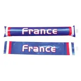 Paires de batons gonflables aux couleurs du drapeau français, idéal pour se faire remarquer dans les stades ! 