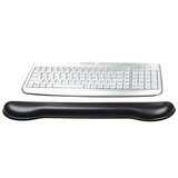 Repose poignets ergonomique pour clavier - Noir - L 46 x P 7 x H 2,6 cm