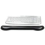 Repose poignets ergonomique pour clavier - Noir - L 46 x P 7 x H 2,6 cm