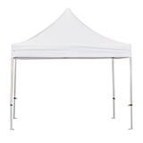 Barnum pliant - Tente pliante 3x3m 300 g/m² hexa 40mm blanc