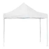 Barnum pliant - Tente pliante 3x3m 250 g/m² carré 30mm blanc