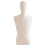 Buste couture homme H 90 cm Écru - Mannequin couture homme