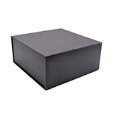 Boîtes cadeaux noires 22 x 22 x 10 cm - Boîtages cadeaux