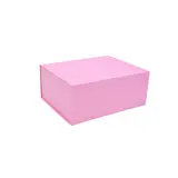 Boîte cadeau pliable rose 29x22x12cm – Paquet de 5