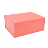 Boîte cadeau pliable rouge 33x25,5x14cm – Paquet de 5