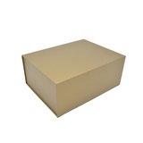 Boîte cadeau pliable or 29x22x12cm – Paquet de 5