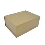 Boîte cadeau pliable or 33x25,5x14cm – Paquet de 5