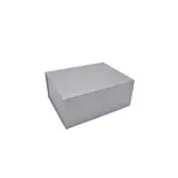 Boîte cadeau pliable argent 29x22x12cm – Paquet de 5