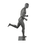 Mannequin homme Running, finition mate - Mannequins sportifs