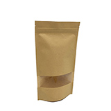 Sachet kraft fermeture par zip - Sachets kraft alimentaires