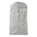 Housse vêtement en PEVA 60 x 110 cm Gris clair - Housse de protection vêtement - Lot de 5