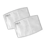 Filtres charbon pour masque de protection avec filtre - Lot de 10