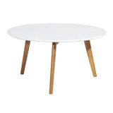 Table en bois ronde - Tables de présentation