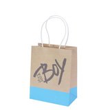 Sacs luxe enfant it's a BOY - Sacs kraft à motifs