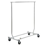 Portant pliant simple - L 127,5 cm + 2 rallonges - 3 hauteurs possibles