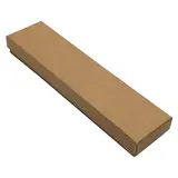 Écrin bijou pour Montre & Bracelet carton kraft brun 20,5 x 5 x 2,5 cm insert mousse - Boite bijoux – Lot de 20