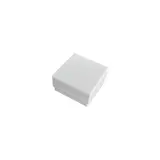 Boîte à bijoux carton 5 x 5 x 3 cm blanc – écrin bijoux carton – Lot de 20