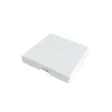 Boîte à bijoux carton 9 x 9 x 1,6 cm blanc – écrin bijoux carton – Lot de 20